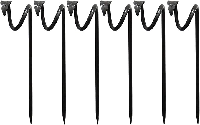 Leaf-End Hose Guides, Set of 6