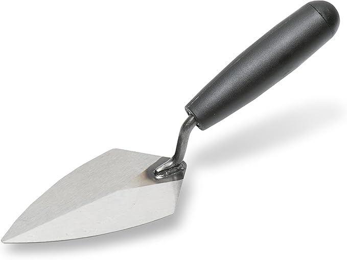MARSHALLTOWN QLT Pointing Trowel, 5 1/2 x 2 3/4 Cement and Mortar Finishing Tool, Plastic, PT55