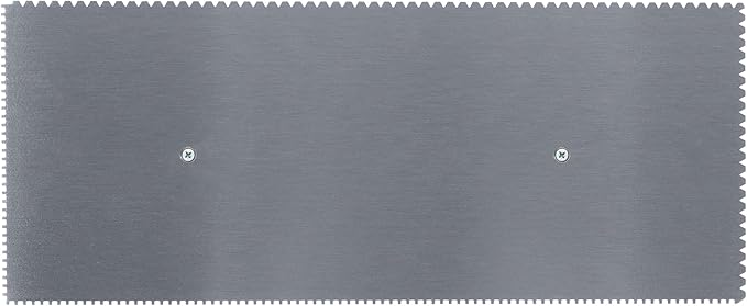 ROBERTS 49605 Dual-Notch Trowel for Installation of Residential and Commercial Carpet Flooring