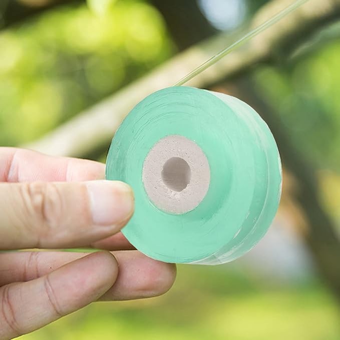 Grafting Tape for Fruit Trees, 3 Pcs Stretchable Floristry Film Elasticity Plants Repair Budding Tape Stretchable Garden Grafting Tape for Floral Fruit Tree Poly Budding (Green)