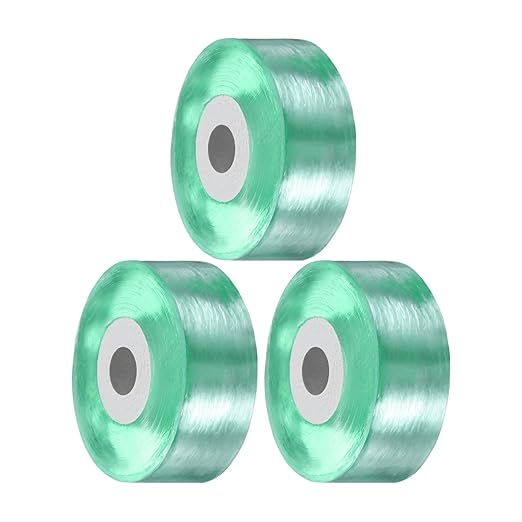 M METERXITY 3-Pack Grafting Tape, 131yards x 0.8"(l x W) Tree Grafting Tape Per Pack, Plant Repair, Stretchable Floristry Film for Tree/Fruit/Poly Budding