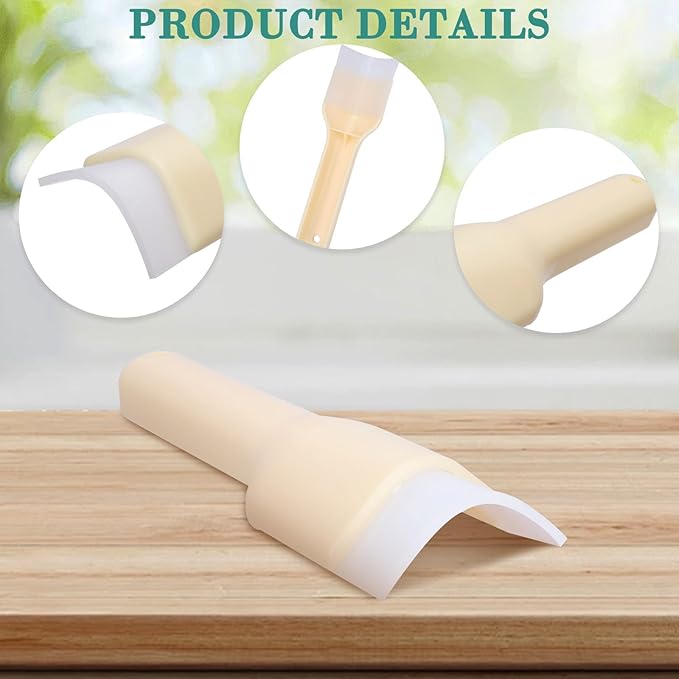 3/4" Outside Bull Nose Corner Trowel, for use on outside bull nose corners, Drywall Mud Tool, Plastic Flex Blade and Handle
