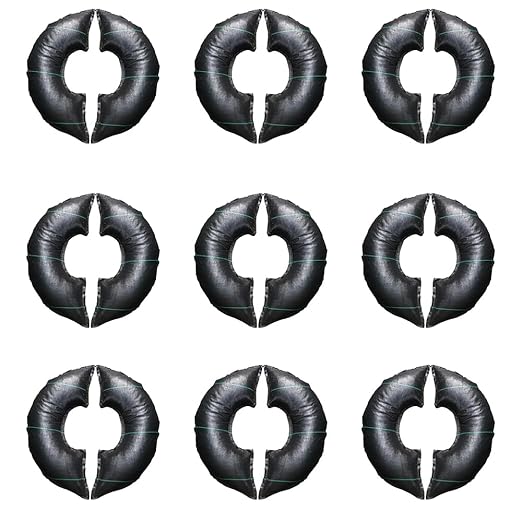 SteadySpring® Smart 30+Day Tree Watering Mat Auto Refills with Rain for Trees with ~20 in (16 in to 23 in) Root Ball - Watering Mat Plus Weed Barrier and Frost Protection Blanket (12)