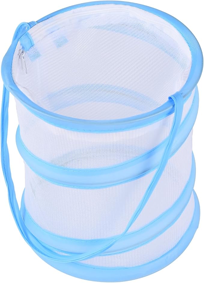 Insect Lore Butterfly Garden Habitat Foldable Washable and Reusable Butterfly Cage (Blue, S)