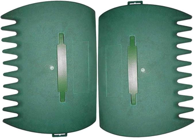 Leaves Grabber, 2pcs Handheld Hazelnut Leaf Scoop, Fast Lawn Remove Fallen Collection Garden and Yard Leaf Scoops Hand Rakes Used to Pick Up Leaves, Grass Clippings, Trash