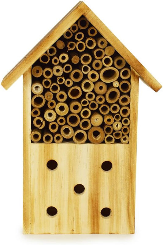 Log Cabin Bee House - 7 W x 4 D x 10 H