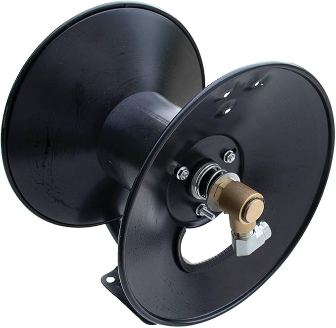 New Stens Hose Reel 758-740 4000 PSI Max 3/8 Inlet, Black