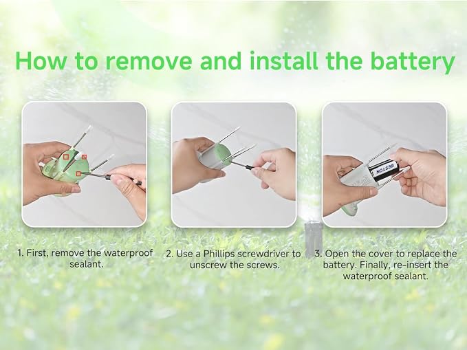 Smart 3-in-1 Soil Moisture/Temperature/Fertility Meter for Garden/Farming/Lawn, Soil Test Kit for Plant, GreenVation Digital Soil Sensor with Tuya/Smart Life APP Push Notification