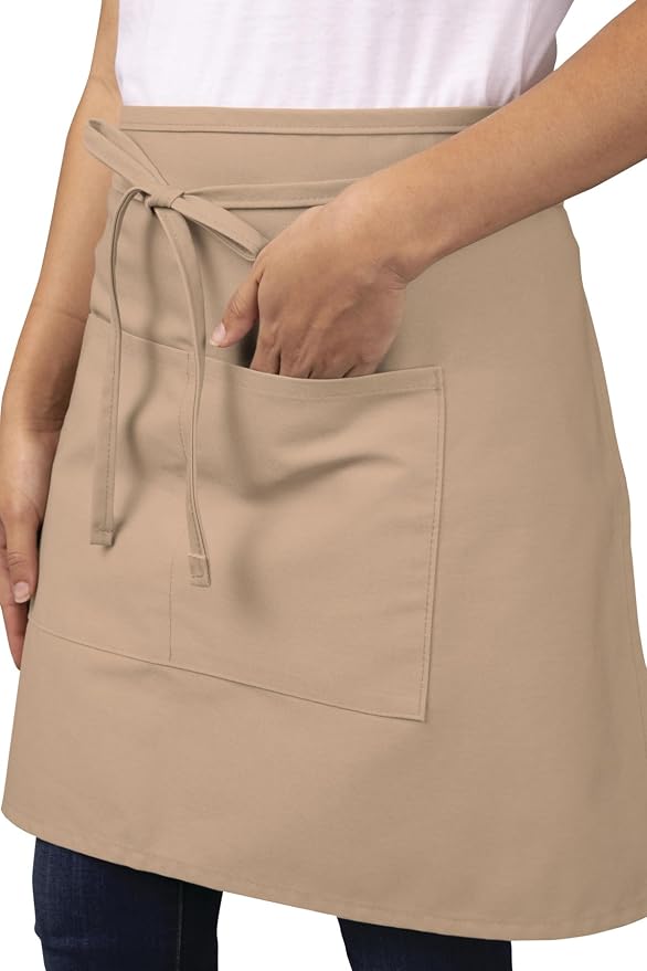 Chef Works Unisex Half Bistro Server Apron