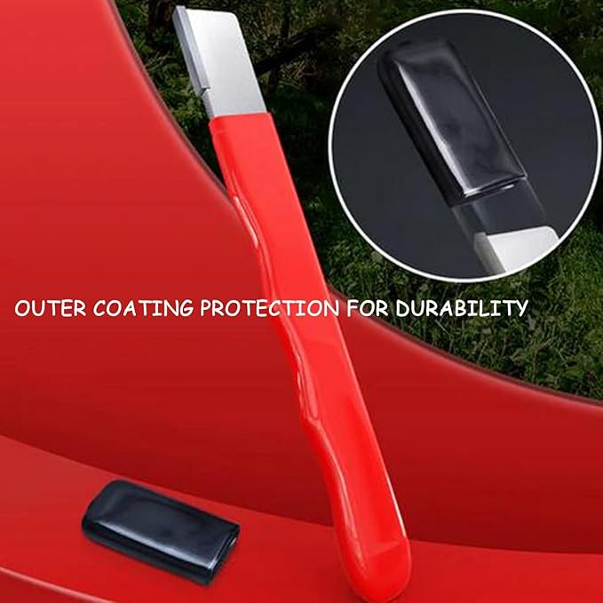 2Pcs Red Portable Quick Sharpener, Lawnmower Blade Sharpener, Multipurpose Pocket Garden Tool for Knives, Pruners, Loppers, Hedge Shears, Scissors, Axes, Hatchets, Machetes, Lawn Mowers