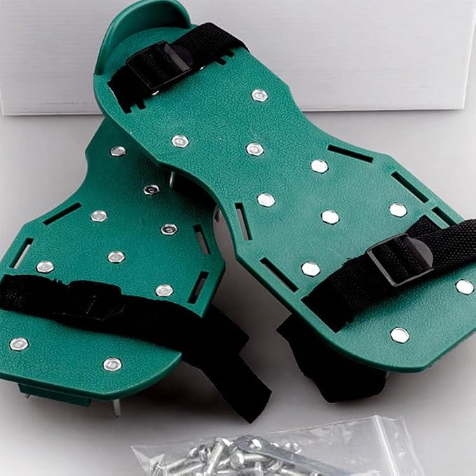 POPETPOP 10pcs Turf Spike Laces for Aerator Shoes Grass Shoes for Lawn Aeration Nylon Lawn Aerator Tool Strap Easy to Use
