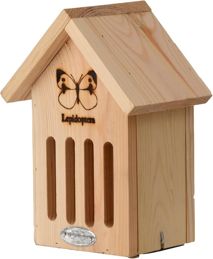 Esschert Design WA39 Butterfly House with Line Drawing