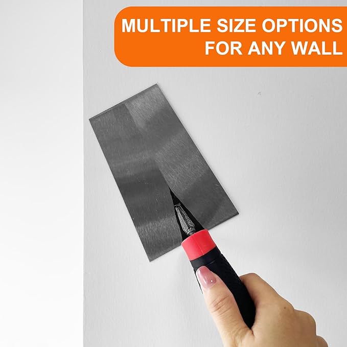 Bucket Trowel 3pcs/Set, Trowel Masonry Hand Tool Set, Carbon Steel Flat Bucket Brick Trowel Tool with Soft Grip Handle Concrete Tool (Black-C Set)