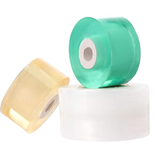 Grafting Tapes, 30 Rolls Garden Tapes for Plants 328Ft/100M Each, Self-Adhesive Plants Repair Poly Budding Tapes, Stretchable Floristry Film Fruit Tree Grafting Tool
