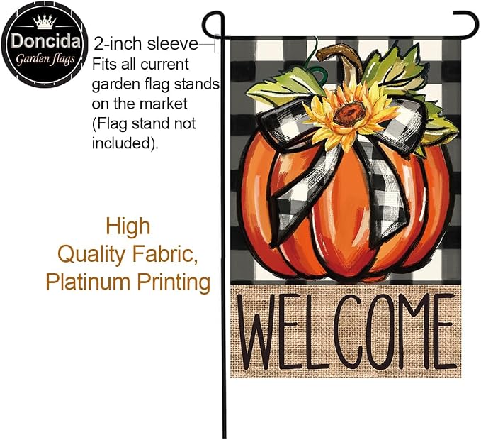 20 Pack Seasonal Garden Flags Set Double Sided 12x18 Inch Small Yard Flags, Holiday Seasonal Garden Flag for Outside Decoration for All Year Round