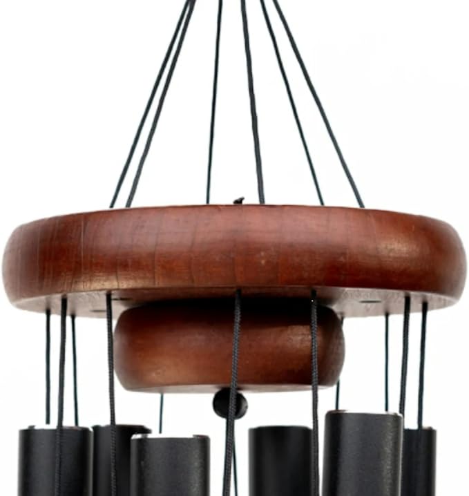 The Wind Chime CO Memorial Wind Chimes, Sympathy Wind Chimes Gift for The Loss of A Loved one, Home Decor Outdoor Garden, Soothing Melodic Tones with Mute Option.