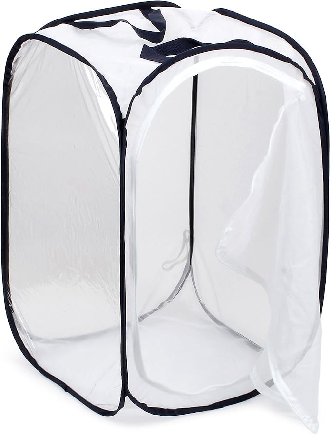 RESTCLOUD Insect and Butterfly Habitat Cage Terrarium Pop-up 23.6 Inches Tall