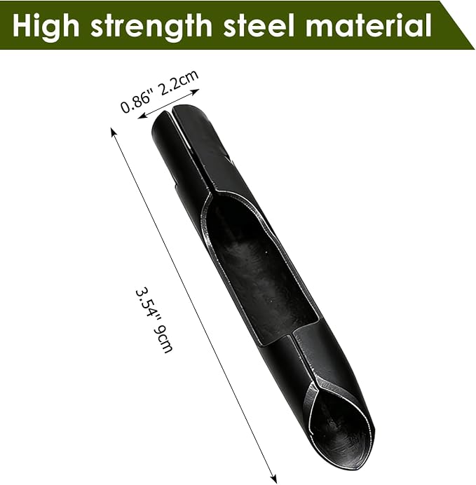 deawater 6 Aerator Core Tines Replacement for Ryan 522361, Fits Exmark 121-4894 & Bluebird 424-530A, Lawn Aerator Core Tine Set for Turf Aeration Equipment