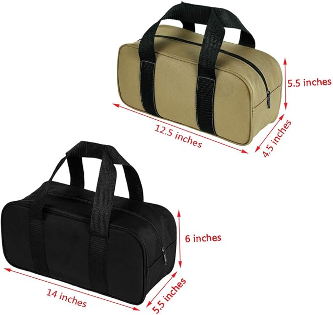 YELAIYEHAO Tool Bags Toolbag Organizer Wide Open Mouth Storage