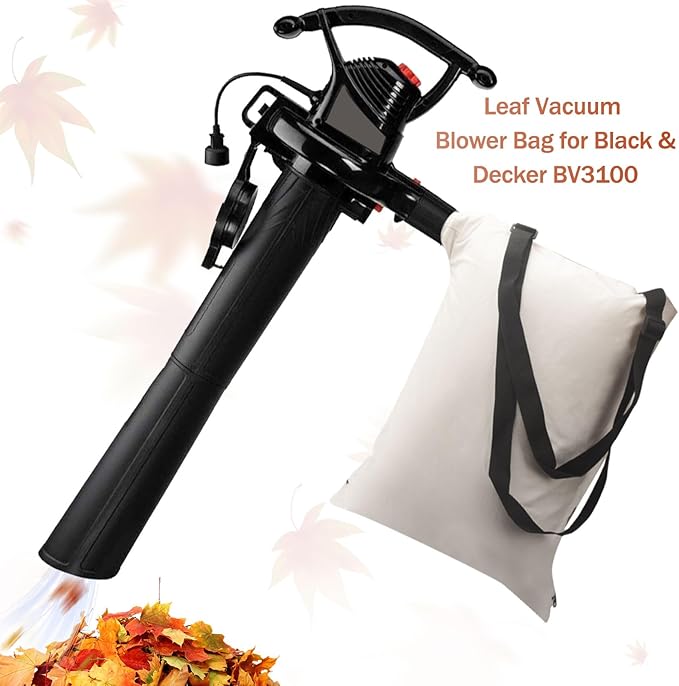 Universal Leaf Vacuum Blower Bag Bottom Debris Dump Bag, Compatible with Leaf Blowers and Ultra Blower Rake, Suitable for Most Blowers