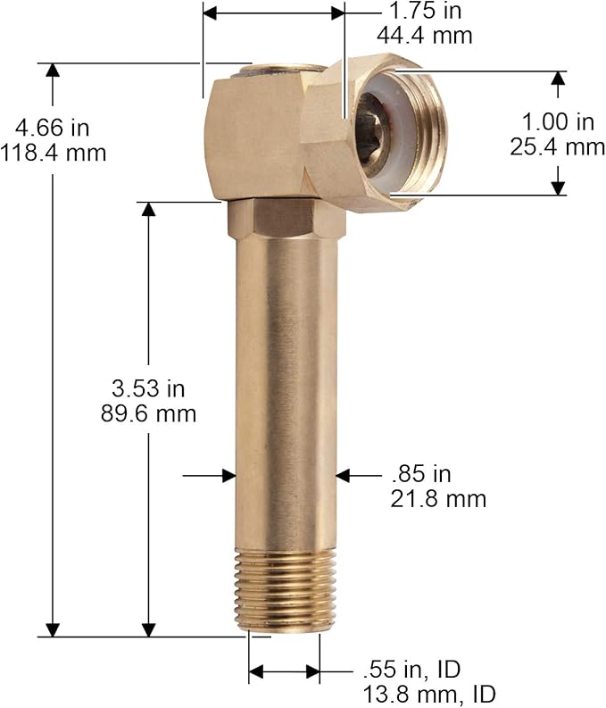 Liberty Garden Products Hose Reel - Brass Swivel Replacement #4007