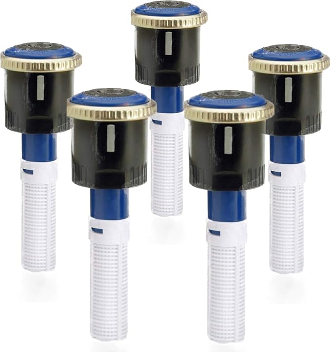Sprinkler (5 Pack) Hunter MP3000 90 MP Rotator, 22' - 30' Radius and Adjustable 90° - 210° Arc (10) (5)