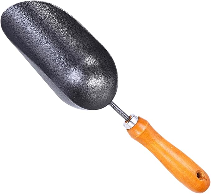 Professional Soil Spoon Ergonomic Design for Transplanting and Cultivation Garden Scoops Shovel