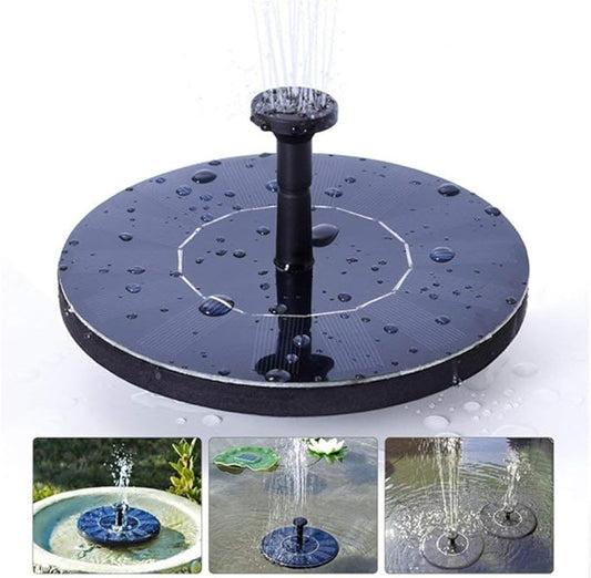 Solar Fountain for Bird Bath, Solar Powered Fountain Pump 1.5W Solar Water Fountain Floating Birdbath Water Pumps for Garden, Patio, Pond and Pool