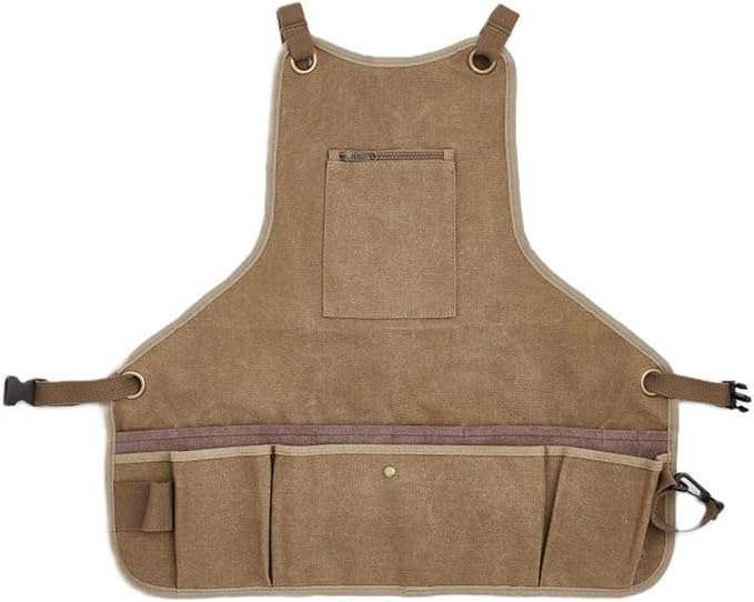 Ironwood Tool Co. 16oz Waxed Canvas Garden Tool Apron