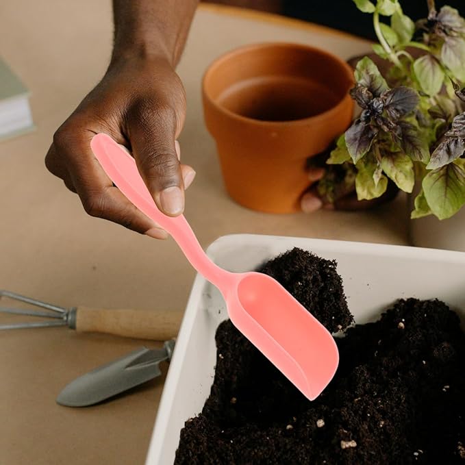 Sosoport Mini Gardening Shovels Bulk 40-Pack Portable Soil Scoop Lightweight Planting Spatula for Flowers and Garden Beds 5.90X1.96X1.18In Easy Carry and Storage