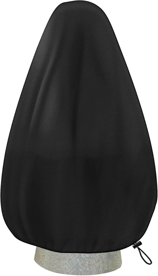 Fountain Cover,Snowproof Outdoor Garden Bird Bath Cover with Drawstring 420D Oxford Protective Waterproof Winter Fountain Covers 36 x 42Inch