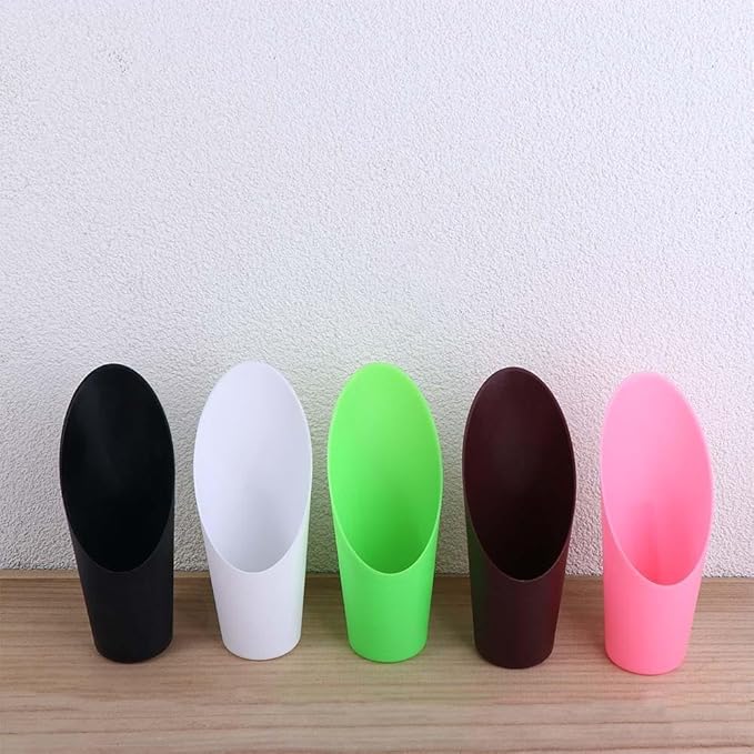 generic Plastic Garden Soil Scoops, Cup Spade Shovel Mini Colorful Soil Scoops Plant Potting Shovels Bucket Shovel Gardening Tools(Coffee), AM15SD0A2CYUS