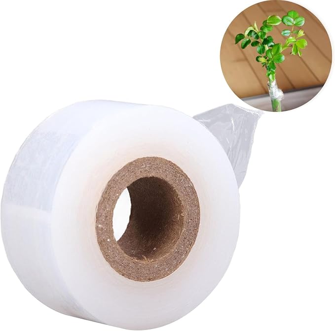 Grafting Tape, Tree Tape Grafting Kit 1 Pack Stretchable Gardening Tape Plants Repair Budding Grafting Tape for Fruit Trees and Floral Tree Grafting Supplies 2inch Width
