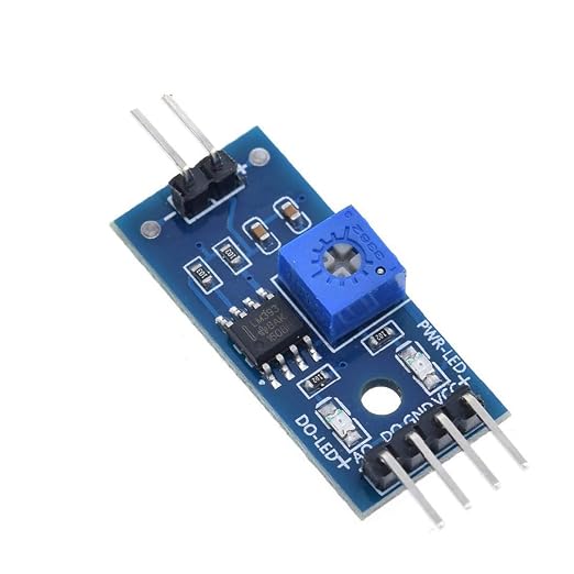 5 Packs Soil Moisture Sensor Module LM393 Chip Hygrometer Detector with Analog and Digital Output for Arduino Automatic Watering System Plant Gardening DIY Robot Project