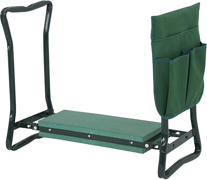 ShoppingOnBed Folding Garden Bench Seat Stool Kneeler