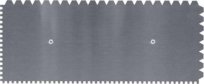 ROBERTS 4602 Dual-Notch Trowel for Installation of Engineered Wood and Solid Wood Flooring