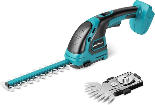 HEINPRO Cordless Hedge Trimmer Compatible with Makita 18V Battery (Battery not Included), Electric Hedge Trimmer Cordless, Bush Trimmers Grass Shears Handheld, Shrub Trimmers for Yard, Garden