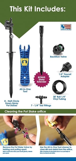 Mister Landscaper Micro Spray Pot Stake Kit
