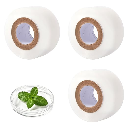3pcs Petri Dish Films, Each Roll 200m/656ft Clear Floral Plants Fruit Trees Grafting Tapes Lab Sealing Films Clear Petri Dish Tapes Suitable for Grafting & Freshness Preservation