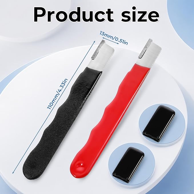 4 Pack Pocket Blade Sharpeners, Garden Tool Sharpener, Garden Knife Sharpener for Hedge Shears Scissors, Mini Portable Quick Edge Sharpening Multipurpose Usage for Cutter Scissor Axe Clipper Pruners