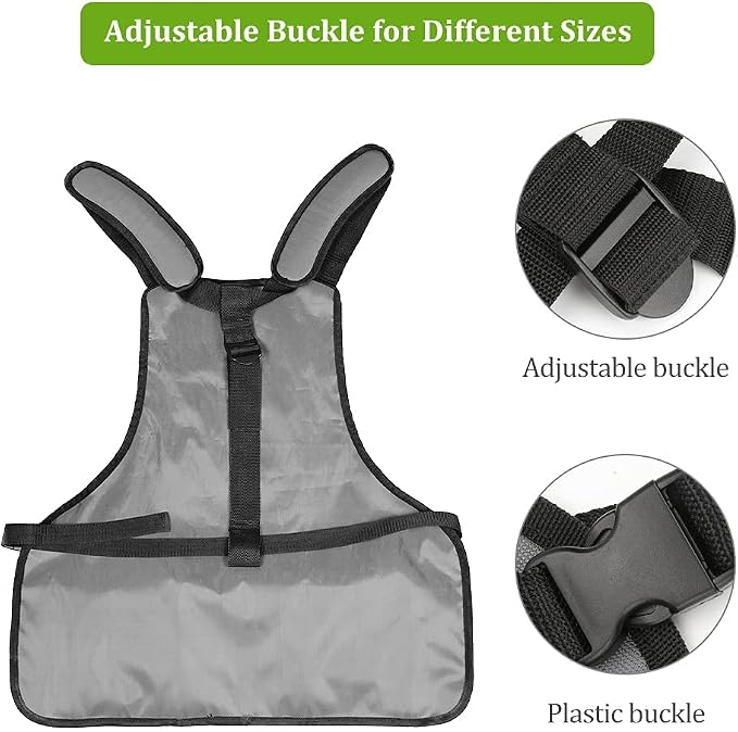 Garden Apron Oxford Cloth Work Apron With Pockets Adjustable Heavy Duty Tool Apron for Men & Women