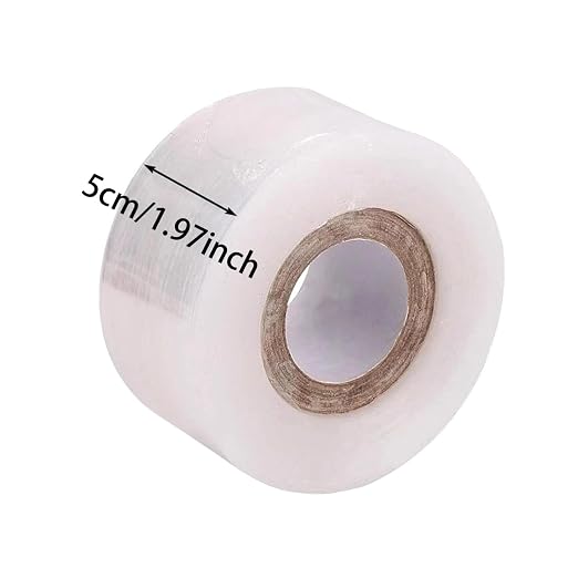 Fruit Grafting Tape, Stretchable Grafting Tape for Fruit Trees, Flexible Budding Strip Film Tape with Optional Widths for Garden Fruit Tree Repair and Floral Plant Budding Grafting