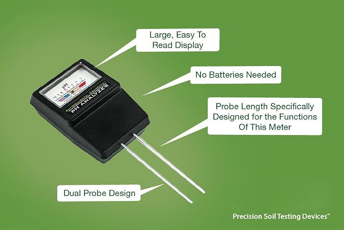 Environmental Concepts pH7 Dual Probe Soil PH Meter