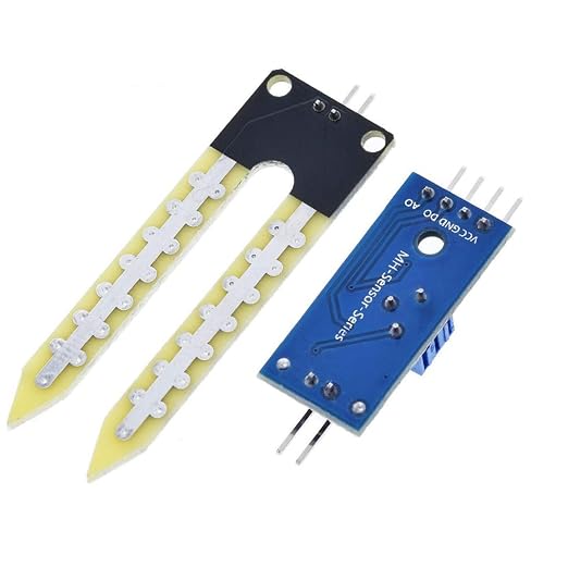 5 Packs Soil Moisture Sensor Module LM393 Chip Hygrometer Detector with Analog and Digital Output for Arduino Automatic Watering System Plant Gardening DIY Robot Project
