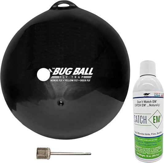 Bug Ball Deluxe Kit - Biting Fly and Insect Trap, Pack of 2