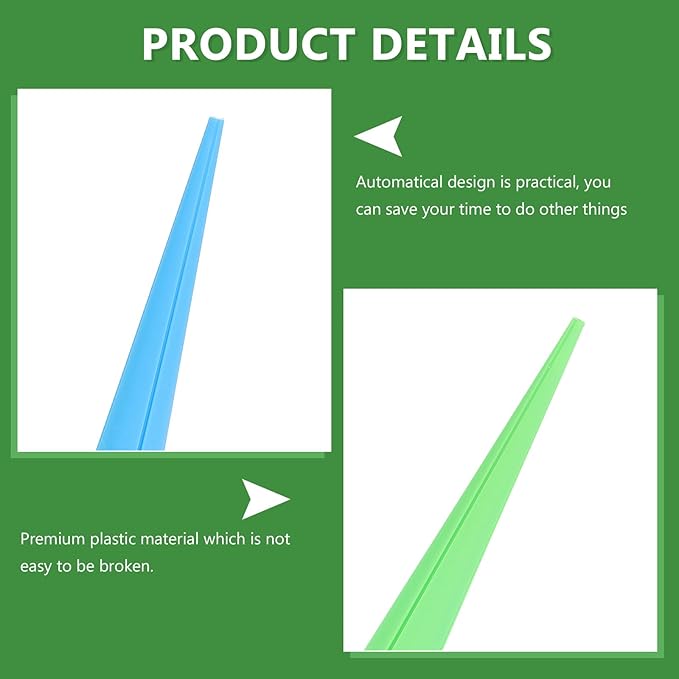 DOITOOL 16Pcs Plant Self Watering Planter Insert Spikes Stakes, Self Watering Spikes Auto Drippers Irrigation Devices, Automatic Waterer for Vacations Outdoor Indoor Potted