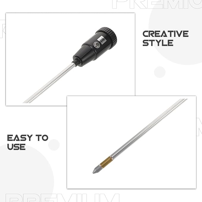 DECHOUS Soil Moisture Meter Digital Ph Tester with 12" Probe, 2-in-1 Portable Garden Soil Tester for Lawn, Farm, Indoor Outdoor Plants