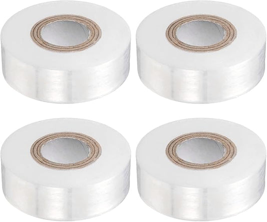HARFINGTON 4pcs Fruit Tree Grafting Tape 2CM x 170M 0.3" Dia PE Stretchable Garden Grafting Plants Nursery Repair Tapes Self Adhesive Floristry Film for Floral Tree and Poly Budding, White