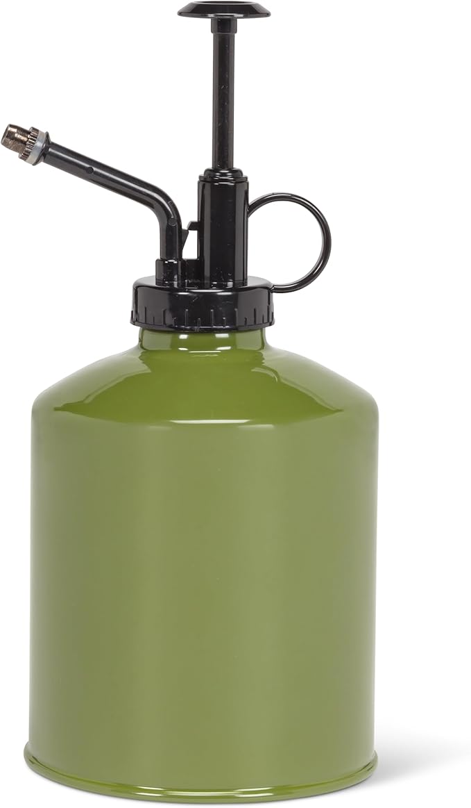 Abbott Collection Plant Mister - Galvanized Steel/Plastic, Green, 8" H (22oz)
