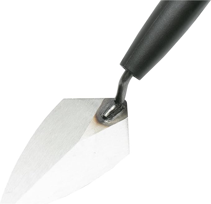 MARSHALLTOWN QLT Pointing Trowel, 5 1/2 x 2 3/4 Cement and Mortar Finishing Tool, Plastic, PT55